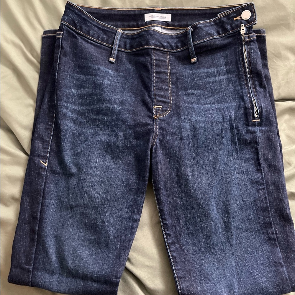 Good American Blue Skinny Jeans Classic Style